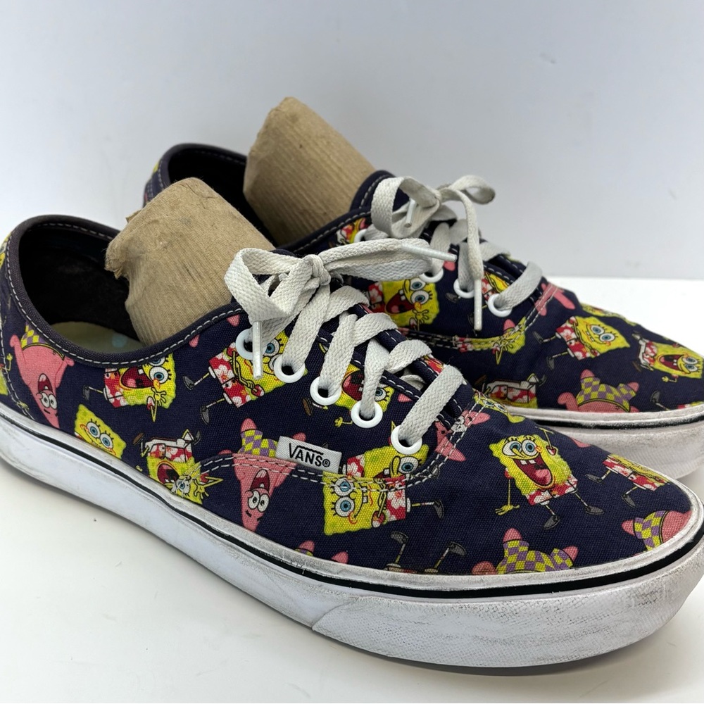 VANS SpongeBob SquarePants ComfyCush AlohaBob Shoes Sneakers Men 8.5/Women 10 - Picture 3 of 7